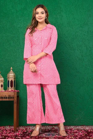 Zig zag barbie co-ord set