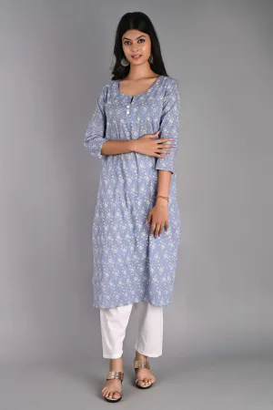 Pastel block kurti