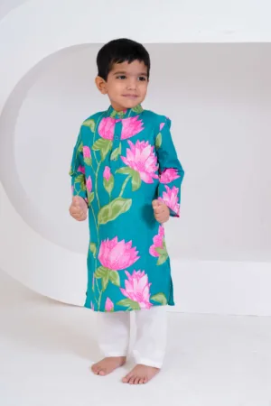 Lotus Bloom Kurta Set