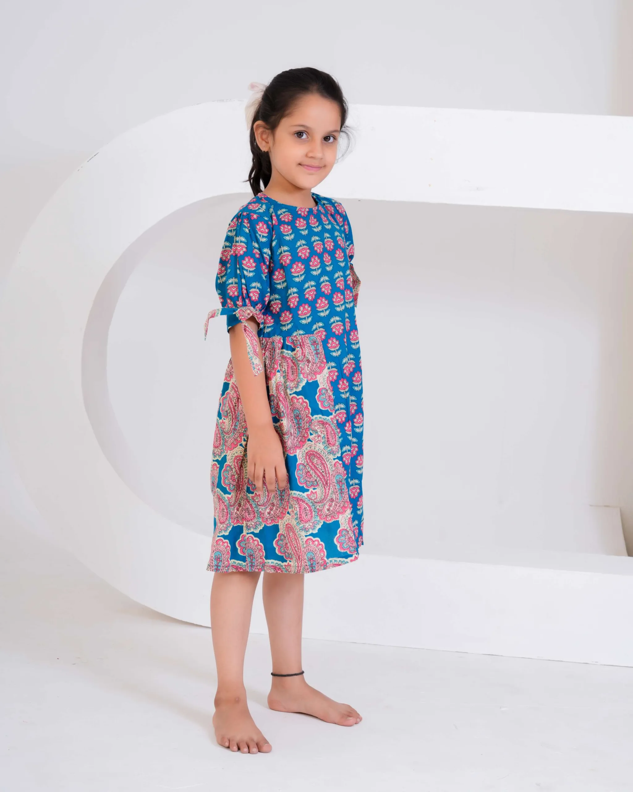 Blue Blossom Dress - Image 2