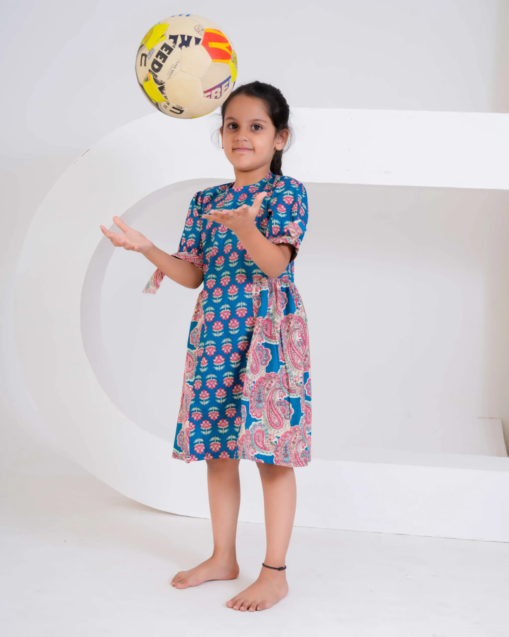 Blue Blossom Dress - Image 6